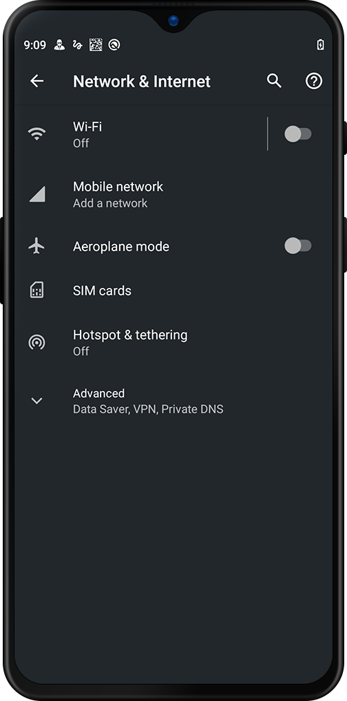 eSIM Activation Step Motorola