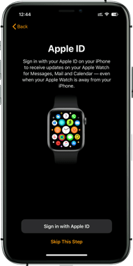 eSIM Activation for Apple Watch Cellular Step 2