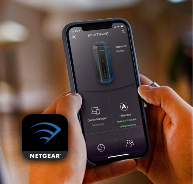 Netgear App banner