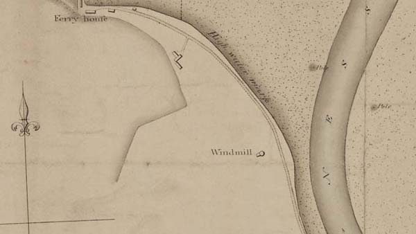  Plan of the Kessock Ferry showing the confluence of the Rivers Ness and Beauly, Inverness-shire March 1832. National Records of Scotland, Crown copyright, RHP117/2. 