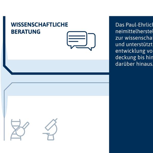 Aufgaben des Paul-Ehrlich-Instituts auf dem Weg zum Impfstoff - Infografik (verweist auf: Aufgaben des Paul-Ehrlich-Instituts auf dem Weg zum Impfstoff)