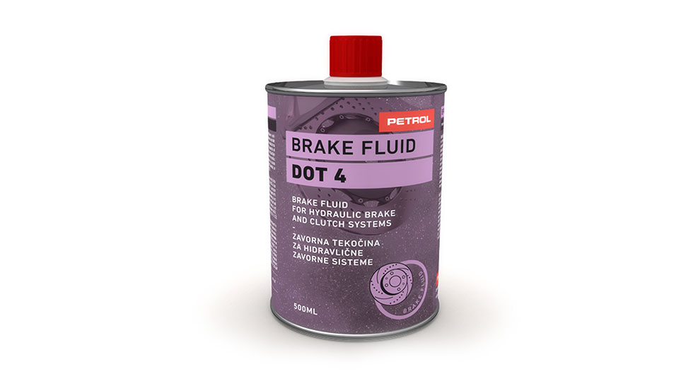 Petrol Brake Fluid DOT-4