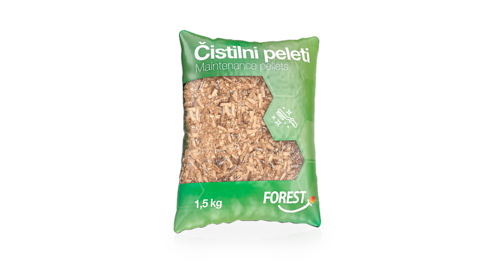 čistilni peleti