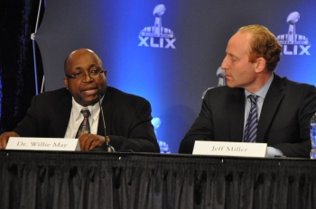 Dr. Willie E. May, Acting Under Secretary of Commerce for Technology and Standards and Acting Director, National Institute of Standards and Technology at the press conference announcing the Head Health Challenge III