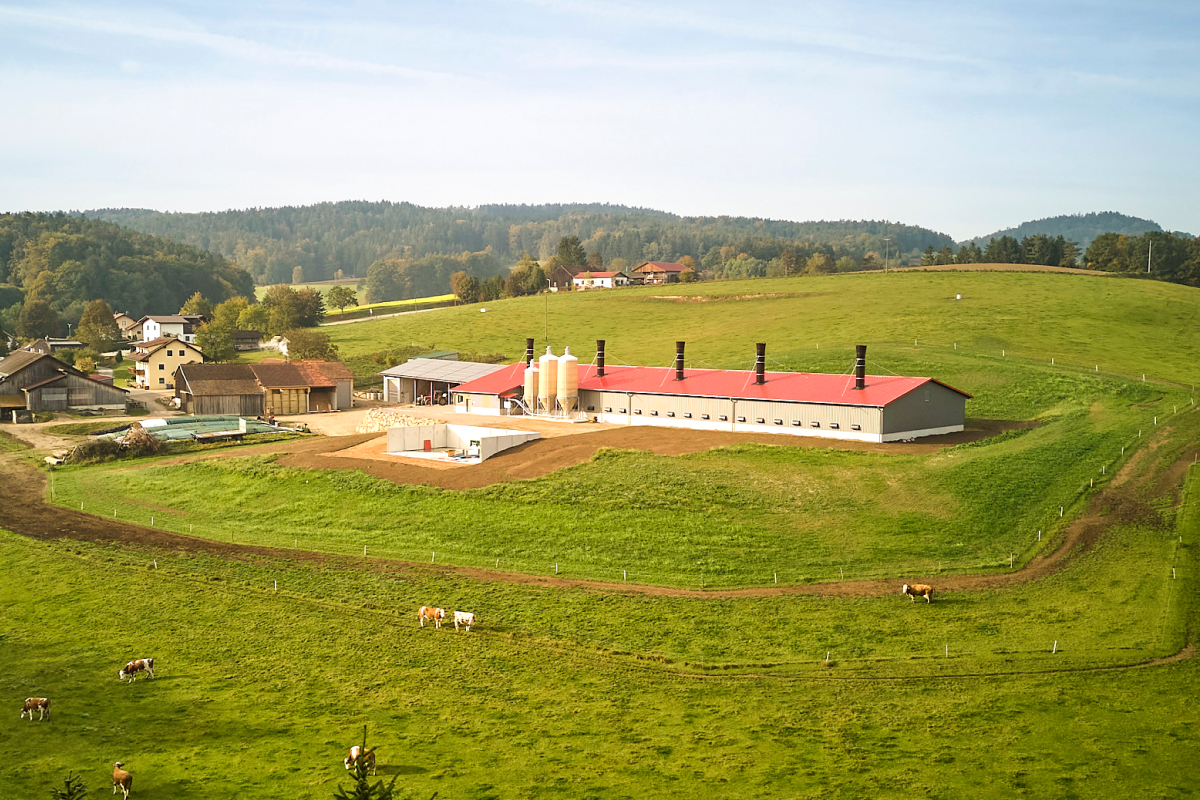 Der Naturland-Hof der Familie Heuberger.