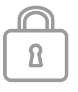 Strong encryption icon