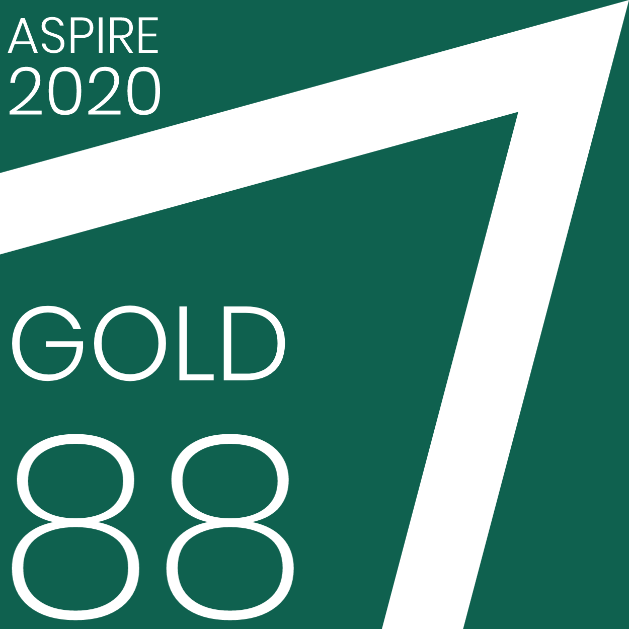 Brill Platform Aspire Badge: Gold 88