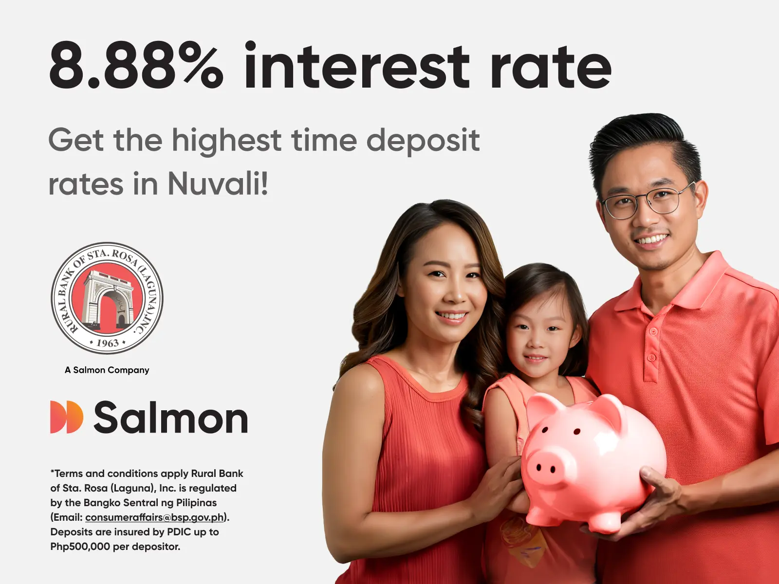 Grow Your Savings! Nuvali Residents Get Special Interest Rate from Rural Bank of Sta. Rosa (Laguna)