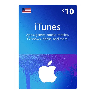 Apple iTunes Gift Card $10 - US