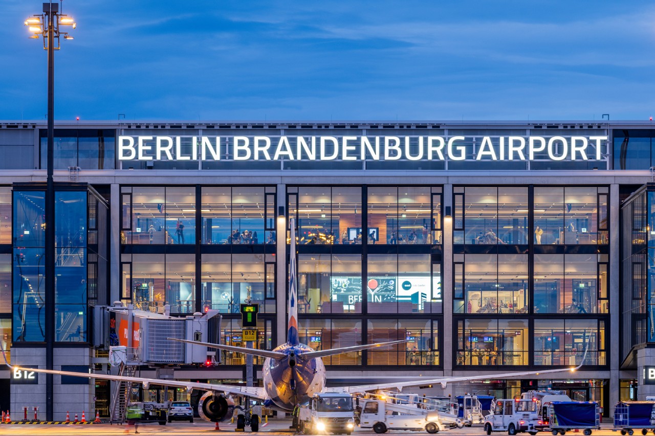 Terminal 1 from the apron