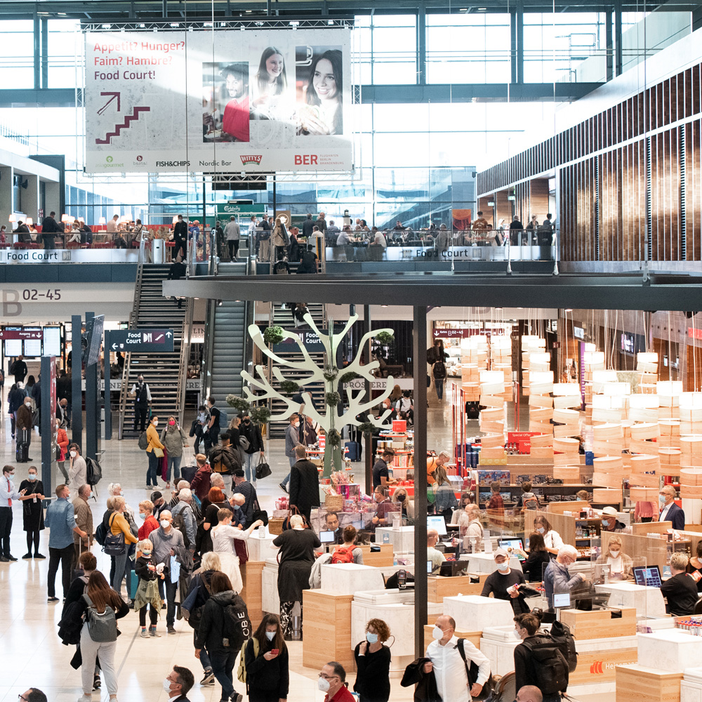 Market place in Terminal 1