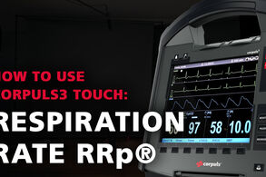 Tutorials by corpuls | How to use corpuls3T: Respiration Rate RRp®