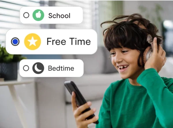 Manage screen time on your kid's devices