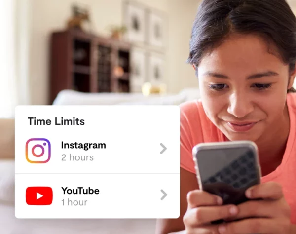 Control app time limits on your kid's phone