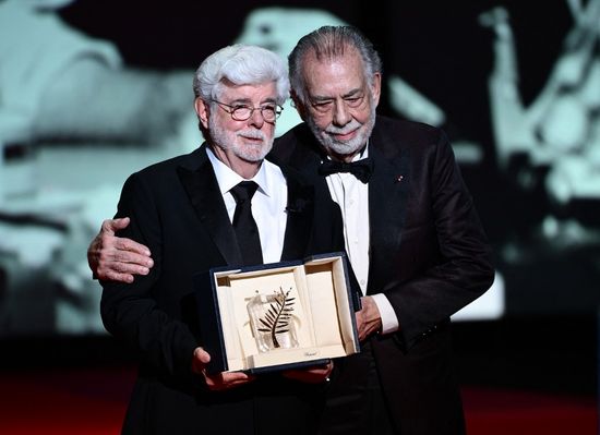 George Lucas – Honorary Palme d’or, delivered by Francis Ford Coppola