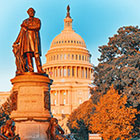 Big Bus Tours Washington DC US Capitol at garfield circle Red Route