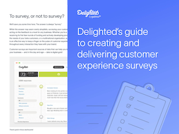 Delighted survey guide