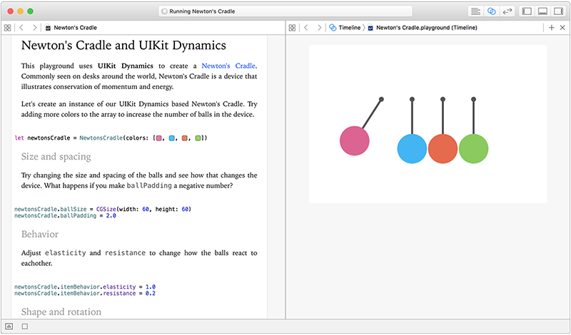 Newton’s Cradle