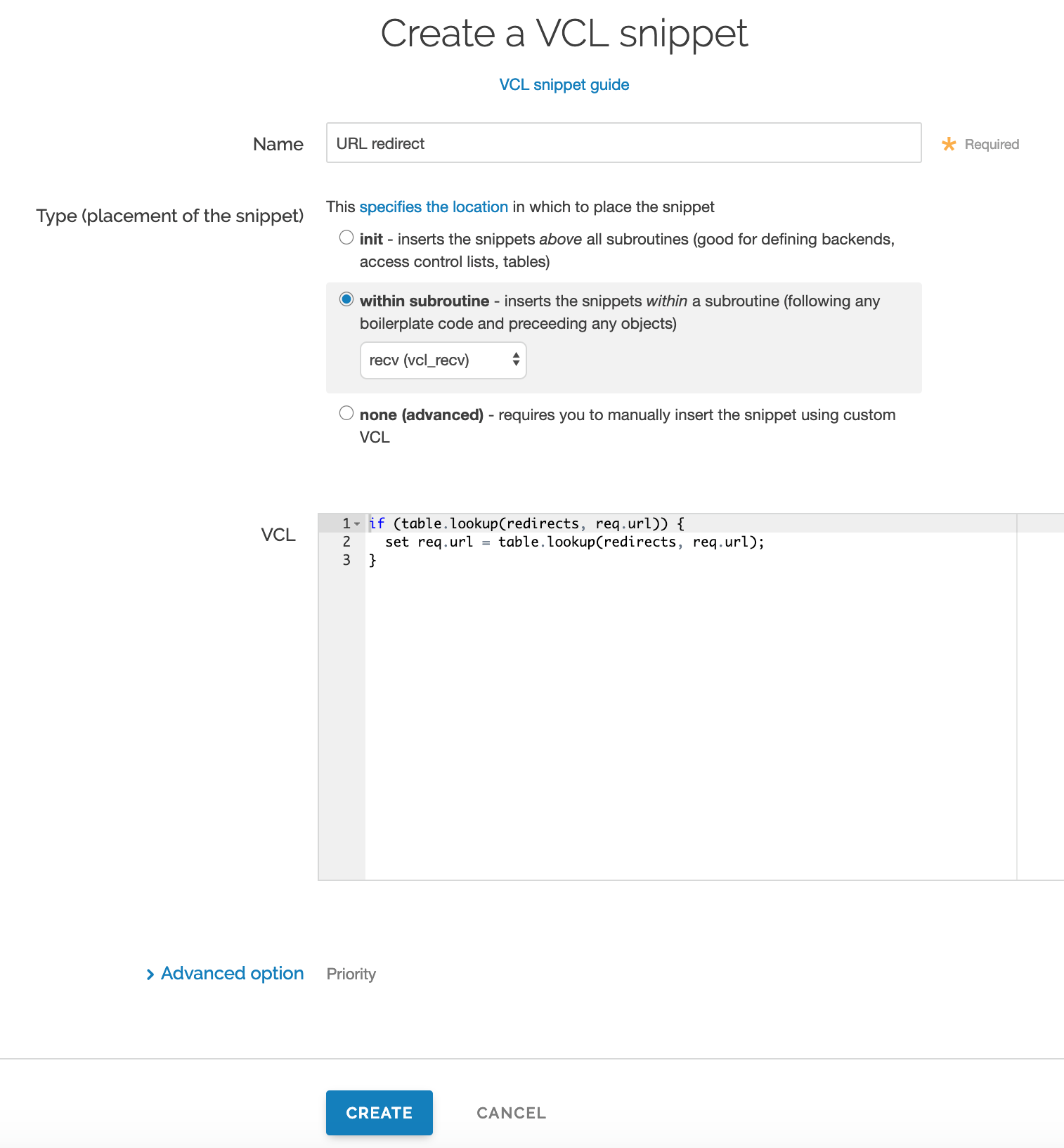 an example dictionary container with subroutine