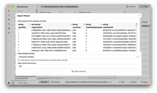 Querying DynamoDB using Dynobase