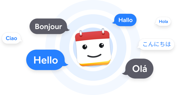 Hello! in multiple languages