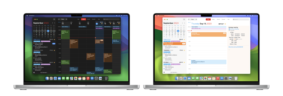 Screenshot of Fantastical for Mac