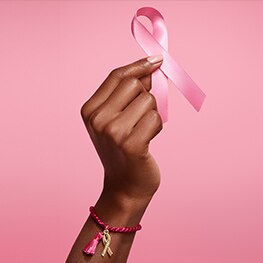 images of Estee Lauder Breast Cancer Campaign