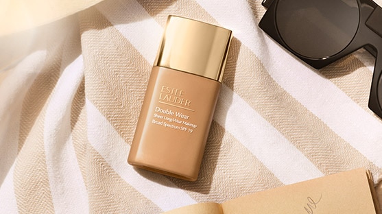 photo of passport makeup foundation Double Wear Sheer