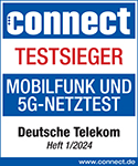 Laut connect Mobilfunknetztest, Heft 01/2024