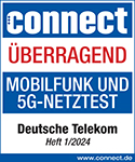 Laut connect Mobilfunknetztest, Heft 01/2024