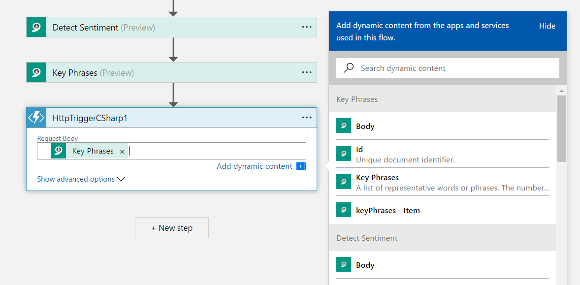 Function config