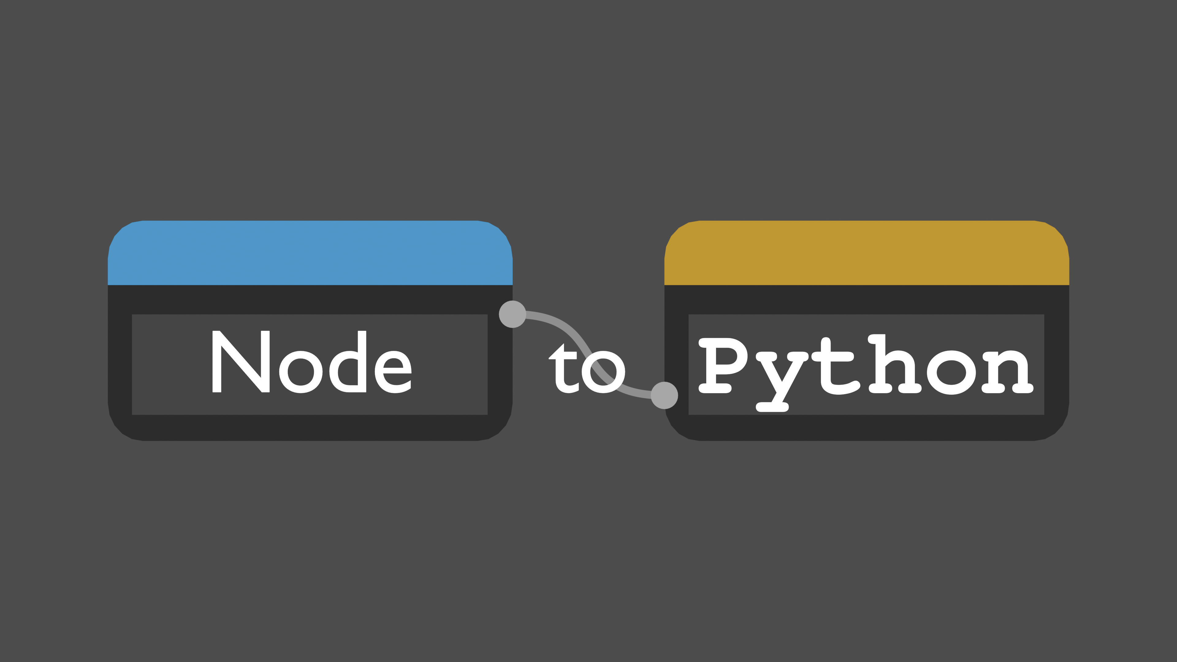 Node To Python Logo