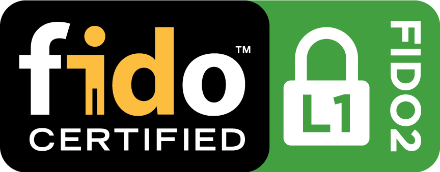 FIDO2 certified L1