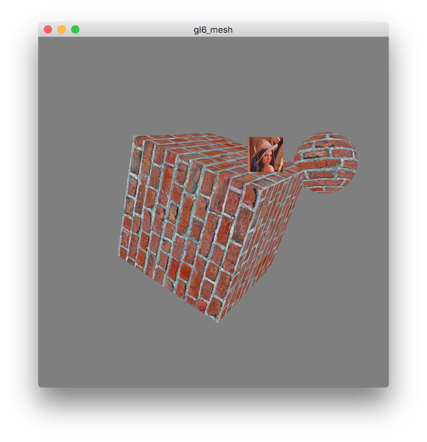 Screenshot of the gl6_mesh example