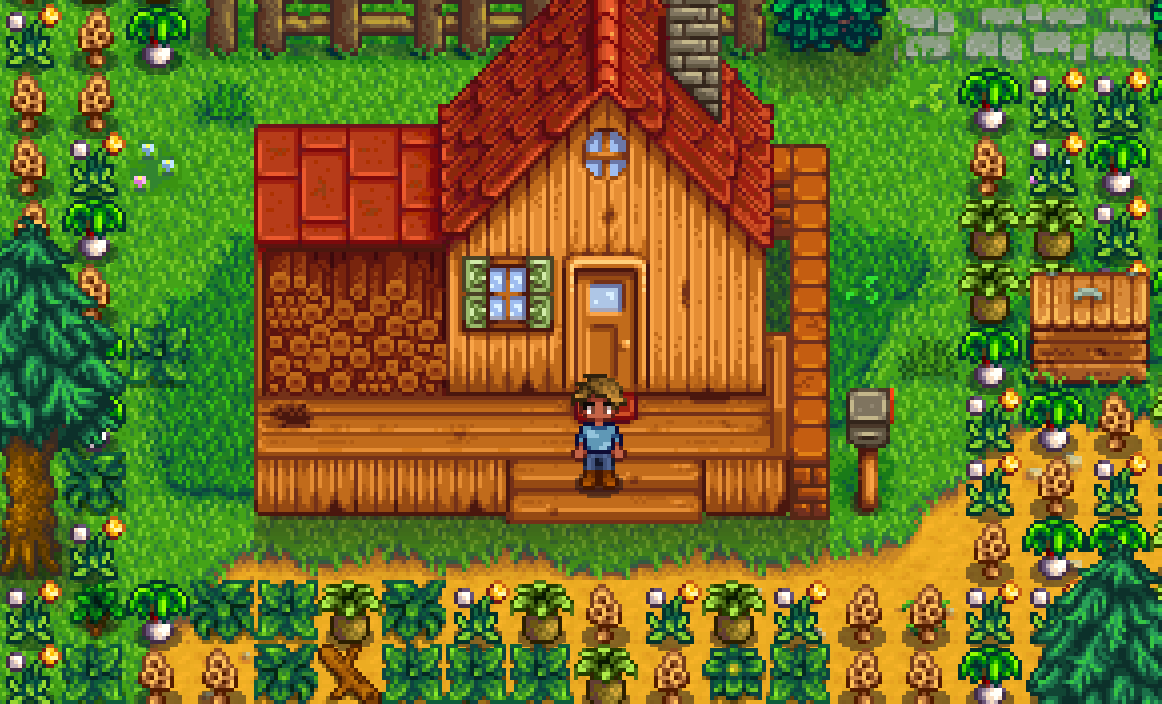 Forage will spawn everywhere on the Farm map, except around the house.