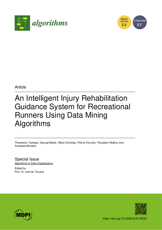 An Intelligent Injury Rehabilitation Guidance System for Recreational Runners Using Data Mining Algorithms