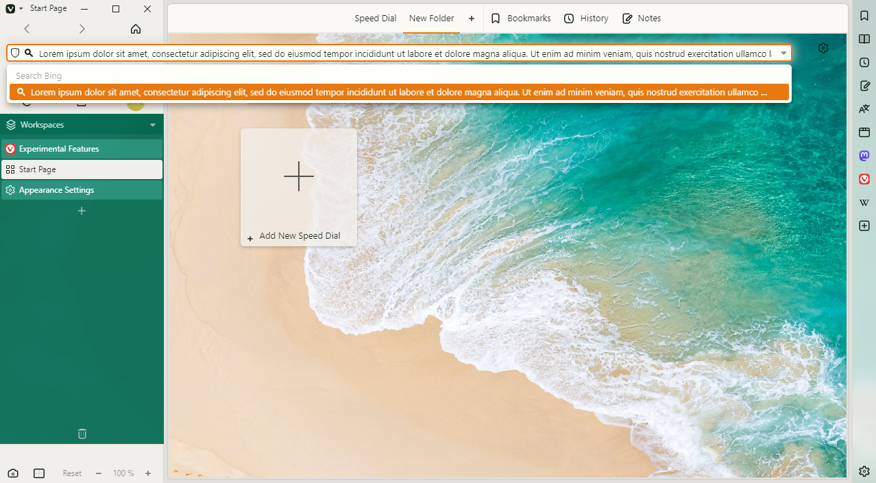 Vivaldi VH demo screenshot 3