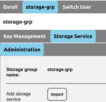 Import Immutable Storage Service