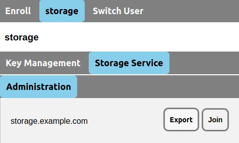 Join Storage Group