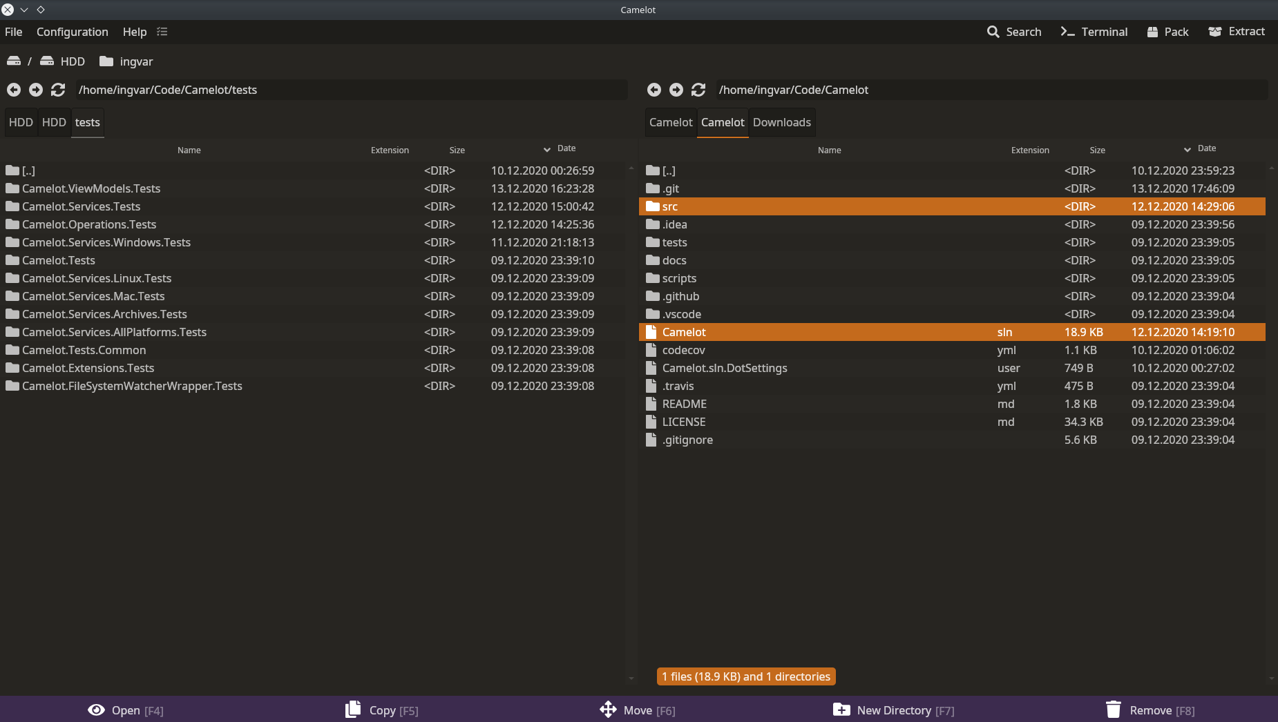 Camelot on Ubuntu