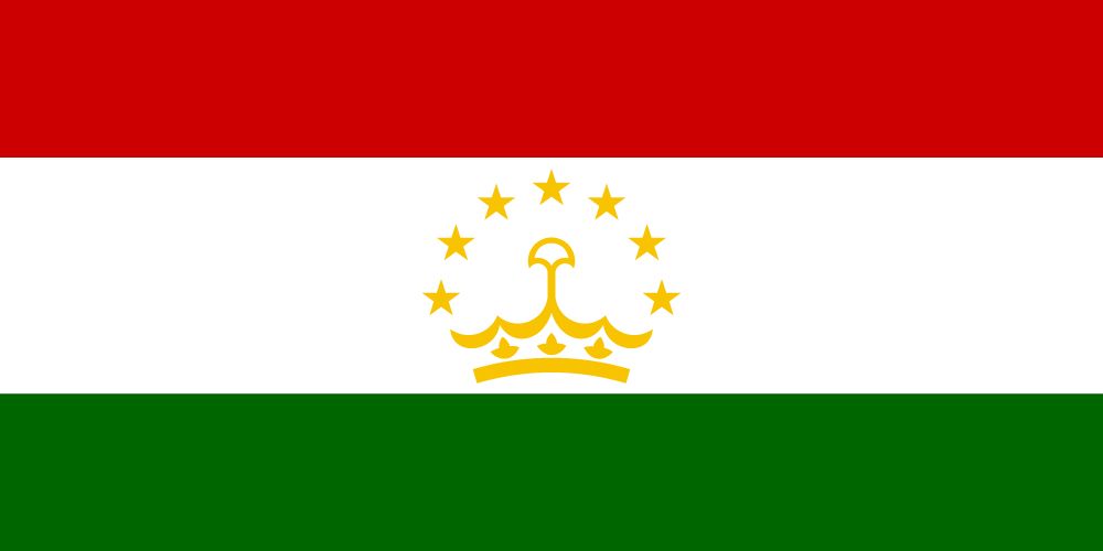 Tajikistan Flag