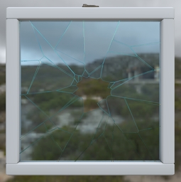 Glass Broken Window