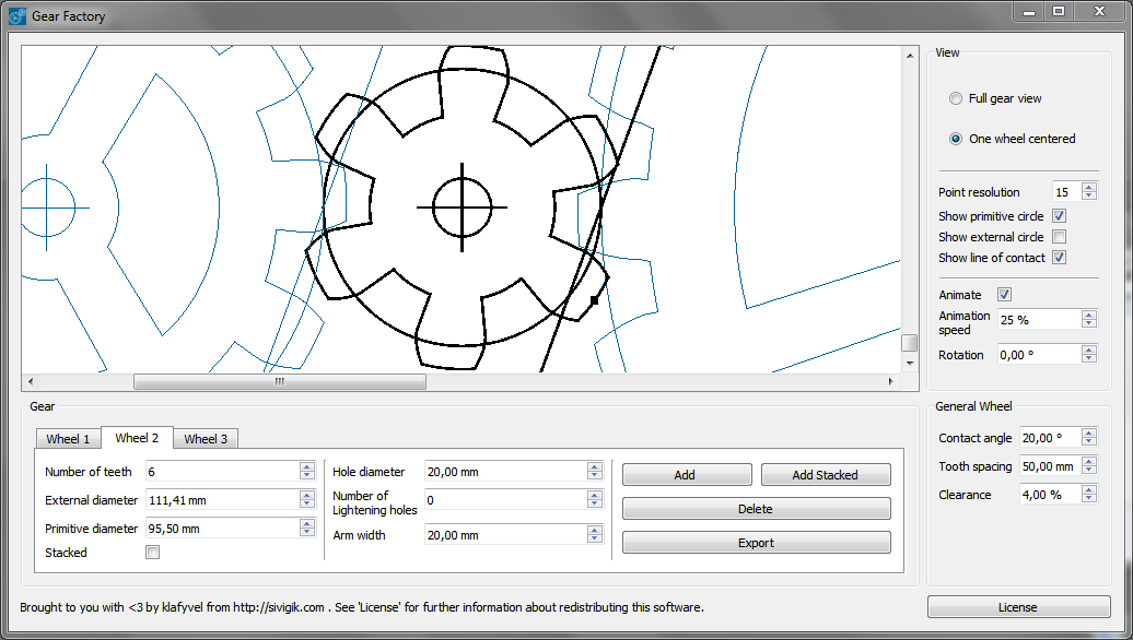 A look into the software interface.