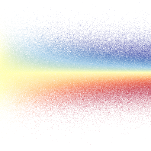 Scatterplot with continuous coloring