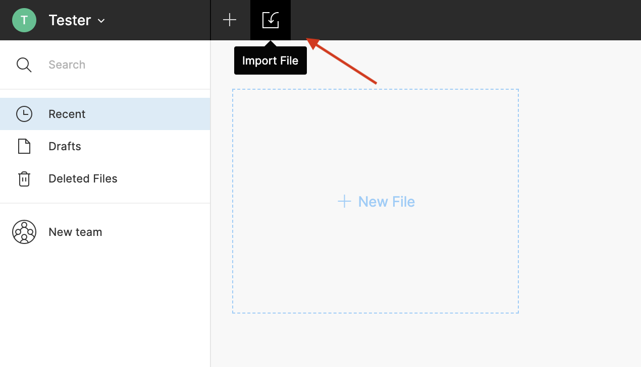 Cómo importar un archivo .fig en Figma