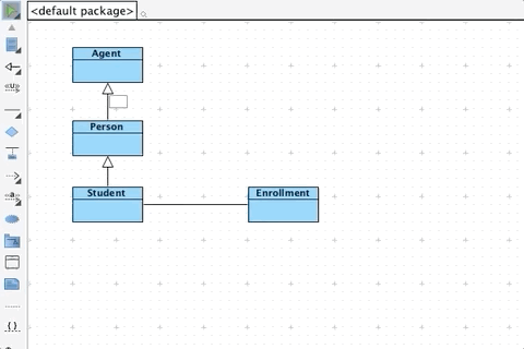 GIF showing a OntoUML model being edited