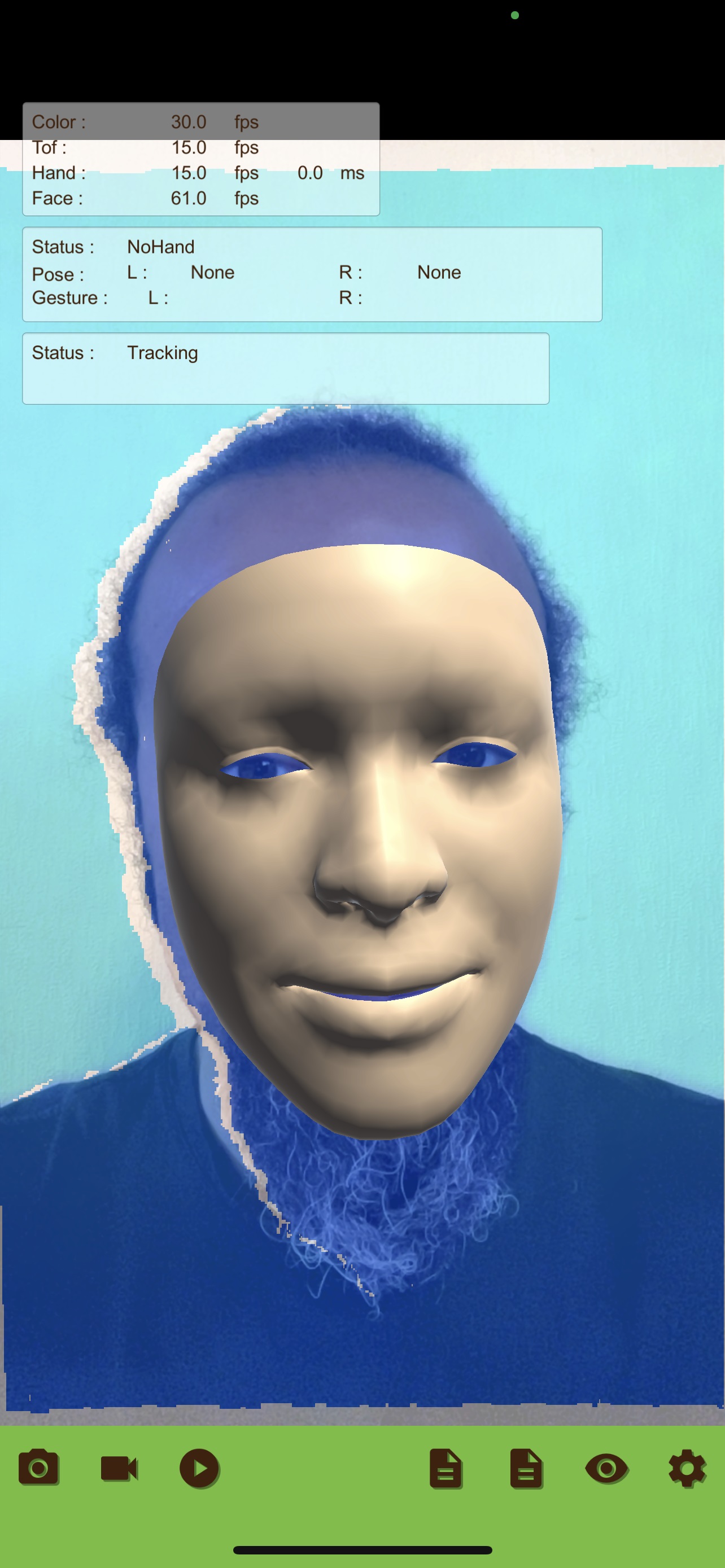 image of Face scene