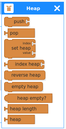 Music Blocks Heap Palette