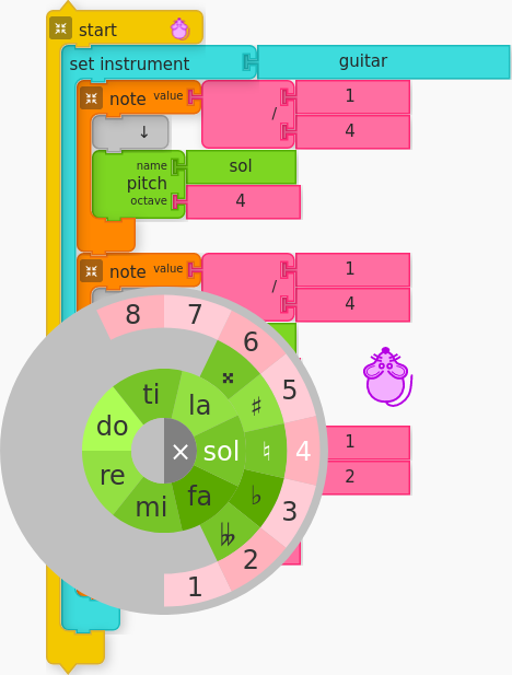 Music Blocks Pitch