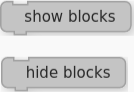 Music Blocks Show/Hide